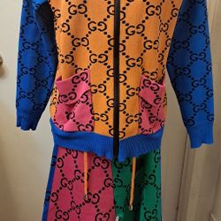 Knitted Jogger Set Size M to XL