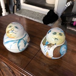 Collectible Antique Tins “Roly Polys”