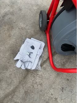 Rigid snake 100 feed 3/8 electric