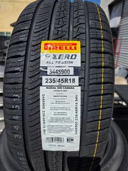 4 brand new PIRELLI tires 235.45.18 (4 tires)