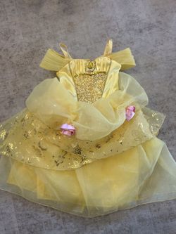 Little Girls Beauty And The Beast Princess Dress
