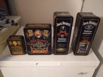 Jack Daniels Metal Boxes