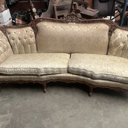 French Victorian Couch And Chair