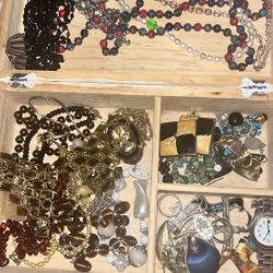 Vintage Jewelry With Box