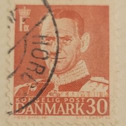 Denmark Stamp Rare Vintage 