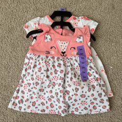 Brand NEW 2 Little Outfits For Baby Girl 