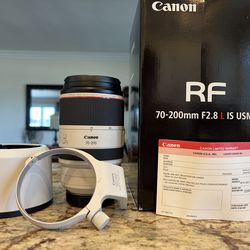 Canon RF 70-200mm 2.8L Zoom lens