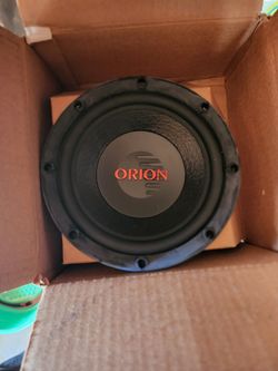 Orion Sub Brand New