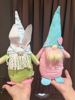 Easter Gnome Plush Set of 2