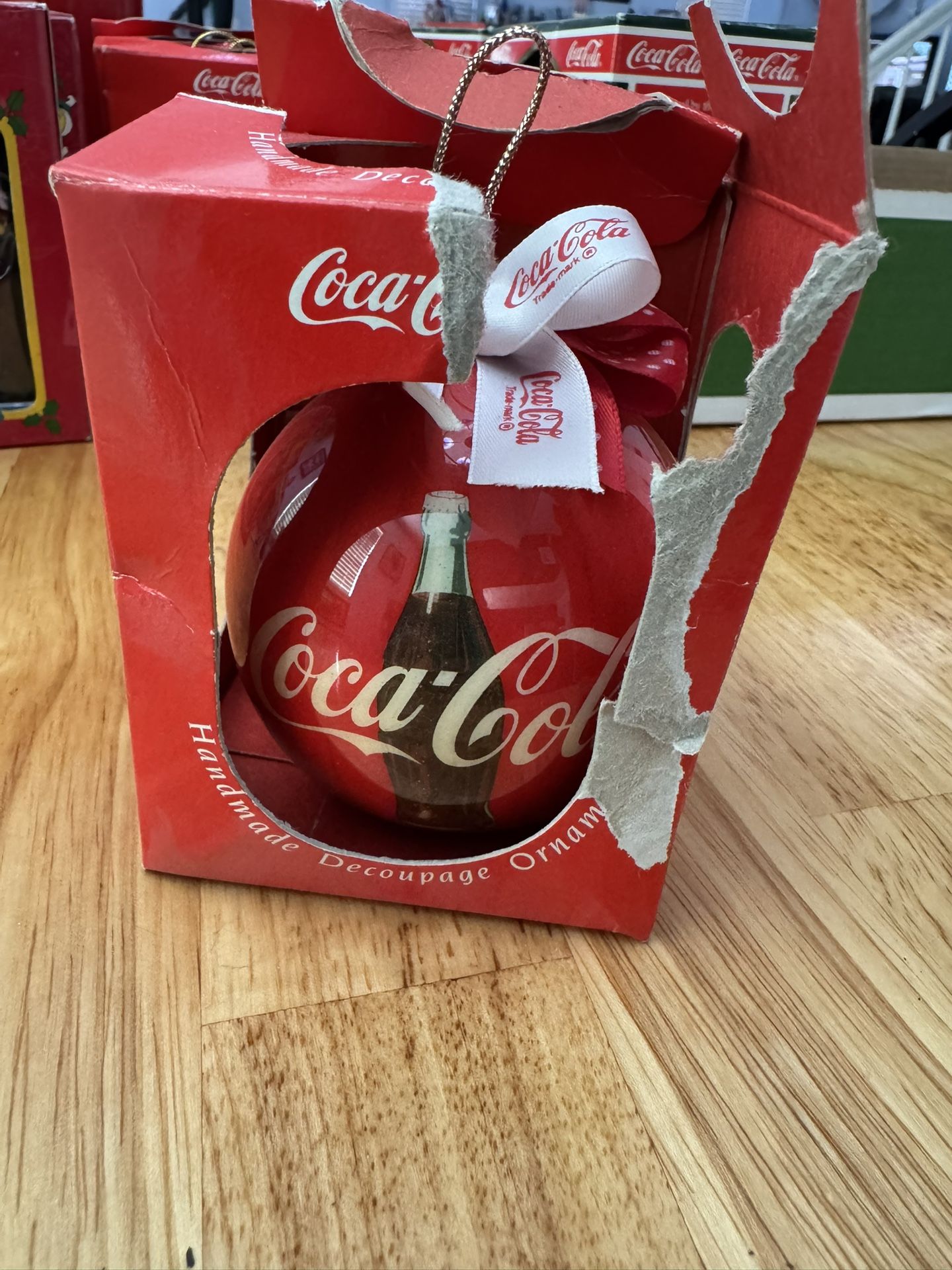 Christmas Ornaments-coca Cola