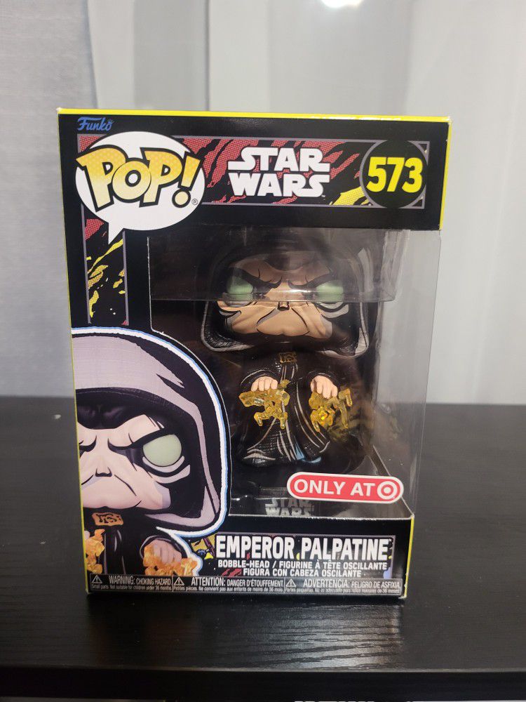 Funko Pop! Star Wars Emperor Palpatine #573 Target Exclusive 