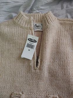 Beige Sweater Size 5t
