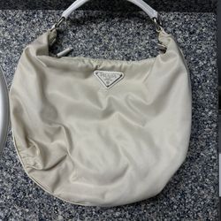 Prada Nylon Hobo Bag 