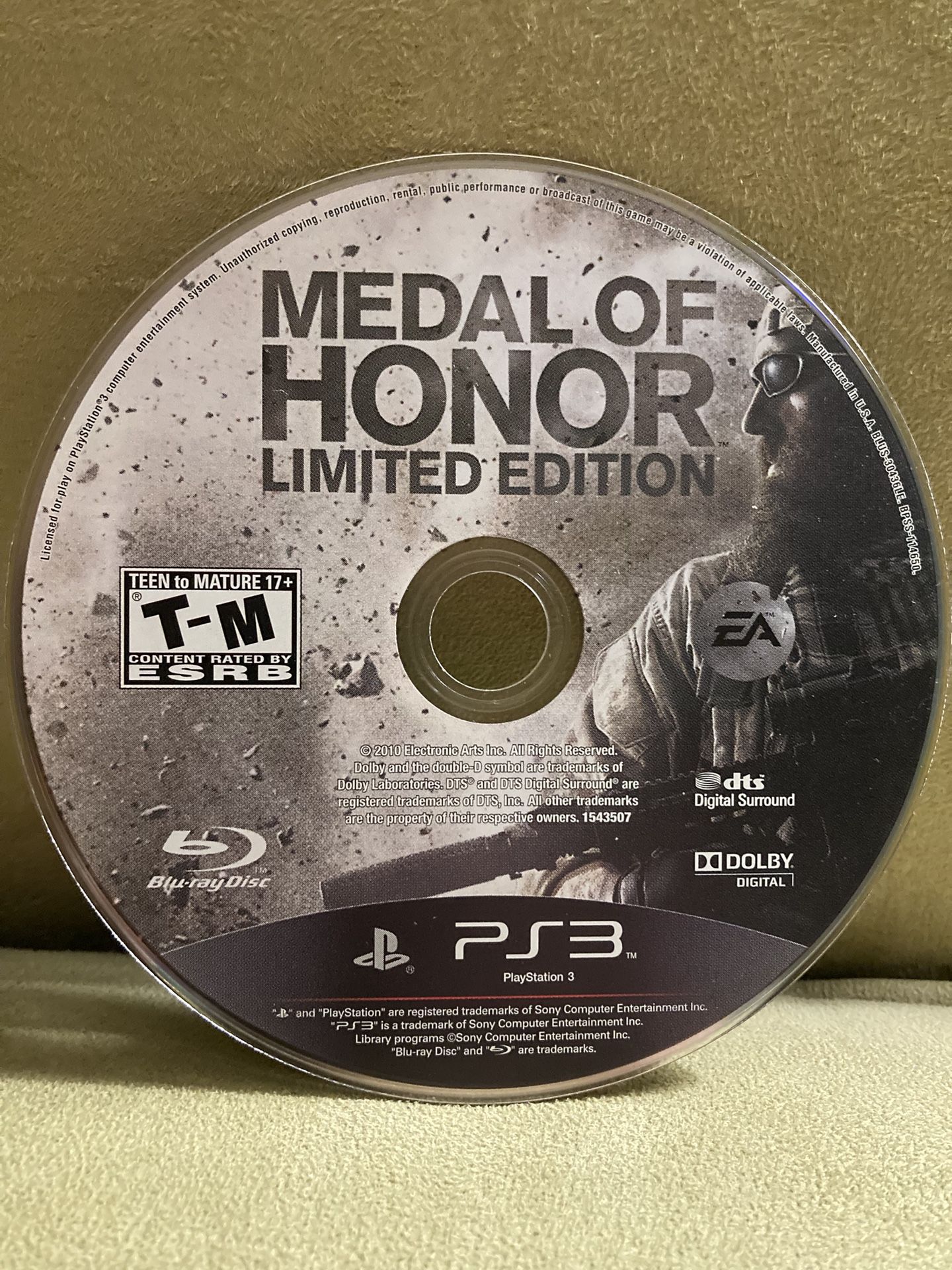Medal of Honor Limited Edition PS3