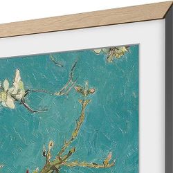 SAMSUNG ( Modern Teak Frame Customizable Bezel, 55 Inch,