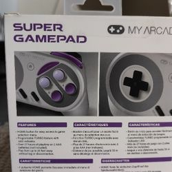 Retro Super Nintendo Controller For Nintendo Wii