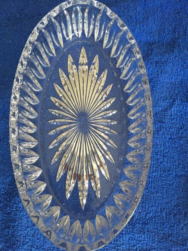 Pretty 7/4" crystals glasses hand made in Japan