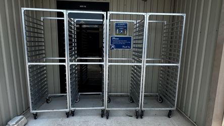 New Age 20 Pan End Load Heavy-Duty Aluminum Bun / Sheet Pan Rack