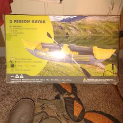 Two Men Kayak