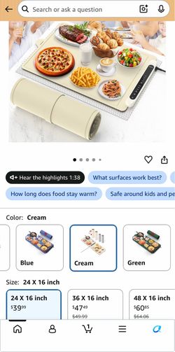 Brand  New  Silicone Heating Mat