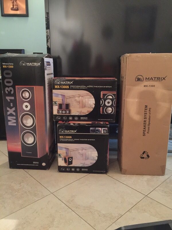Matrix Audio Concepts Home Surround Sound System
