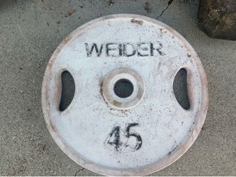 Weider 45 Pound Plate