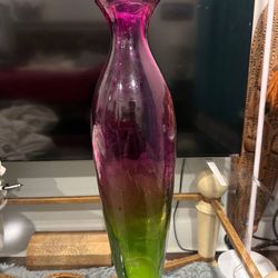 Decorative Glass Flower Vase