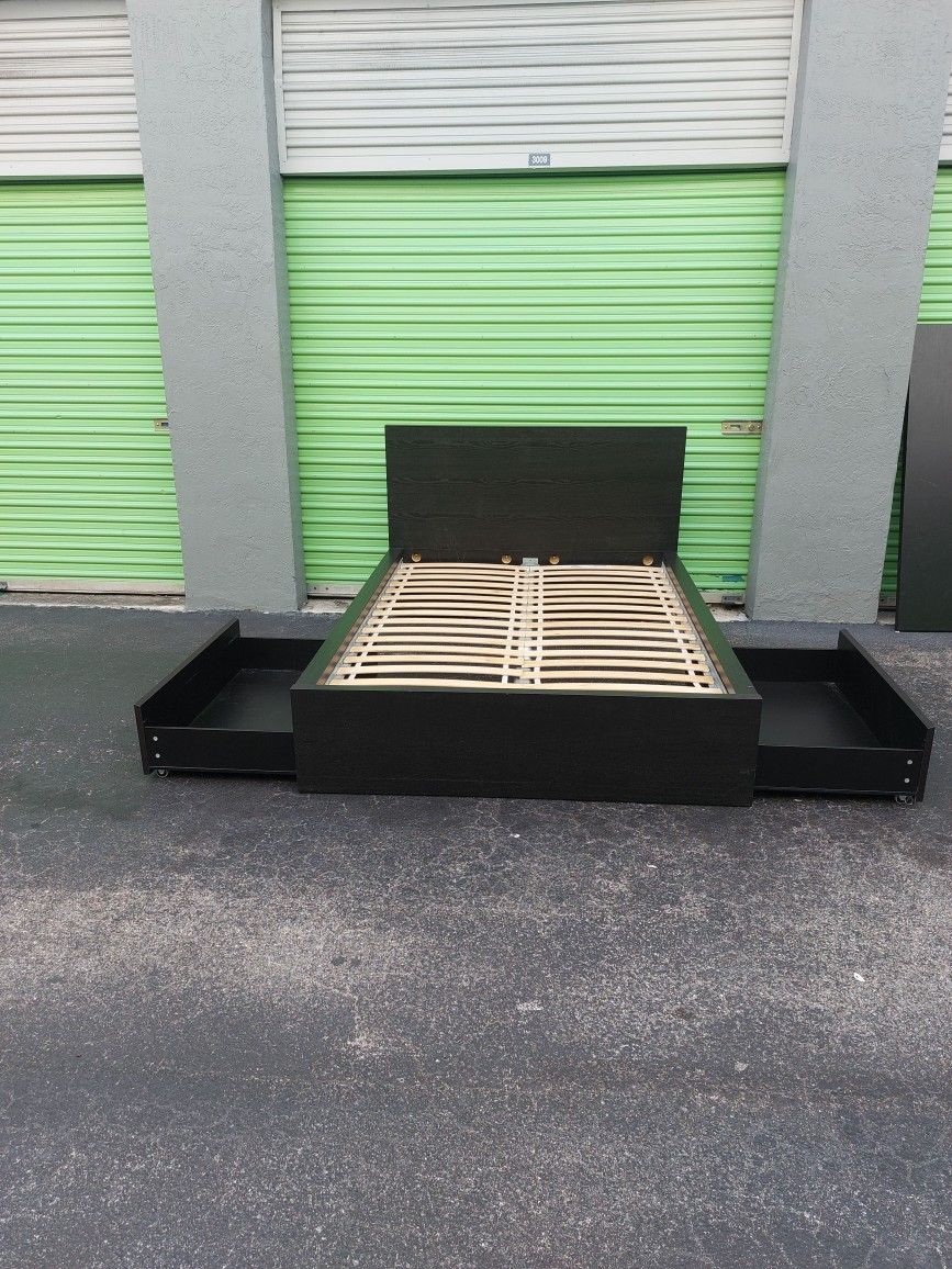 Full Size Storage Bed Frame