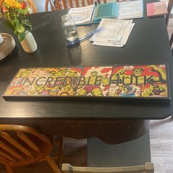 Incredible Hulk Wall Canvas 