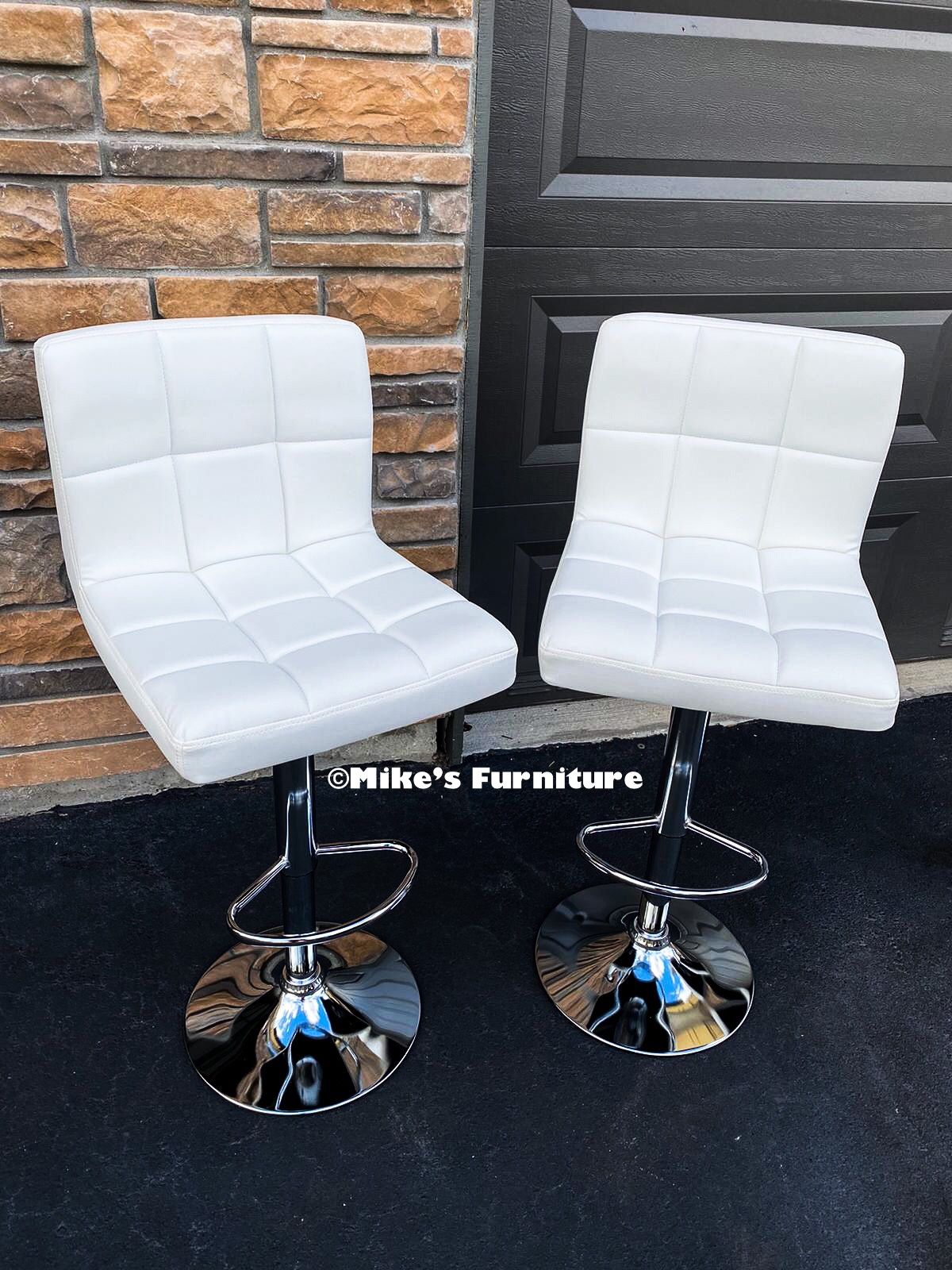 New Adjustable Bar Stools, barstools, barstool, bar stool, Sillas, Dining Chairs, chair, chairs, cadeiras (4 Colors: Black, White, Gray, Red)