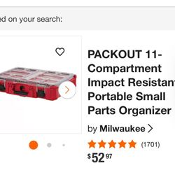 Milwaukee Packout Organizer