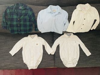 👕 Toddler 2t Boys Shirts Bundle - 5 Items