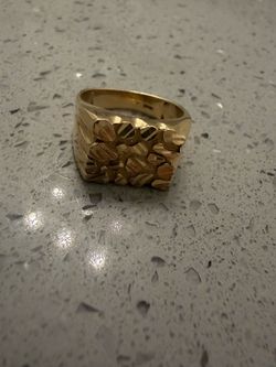 14K Nugget ring