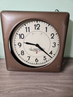 1940S NAVAL OBSERVATORY WESTERN UNION CLOCK