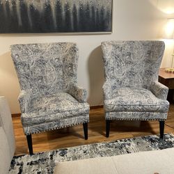 Pier One 2pc Chairs 