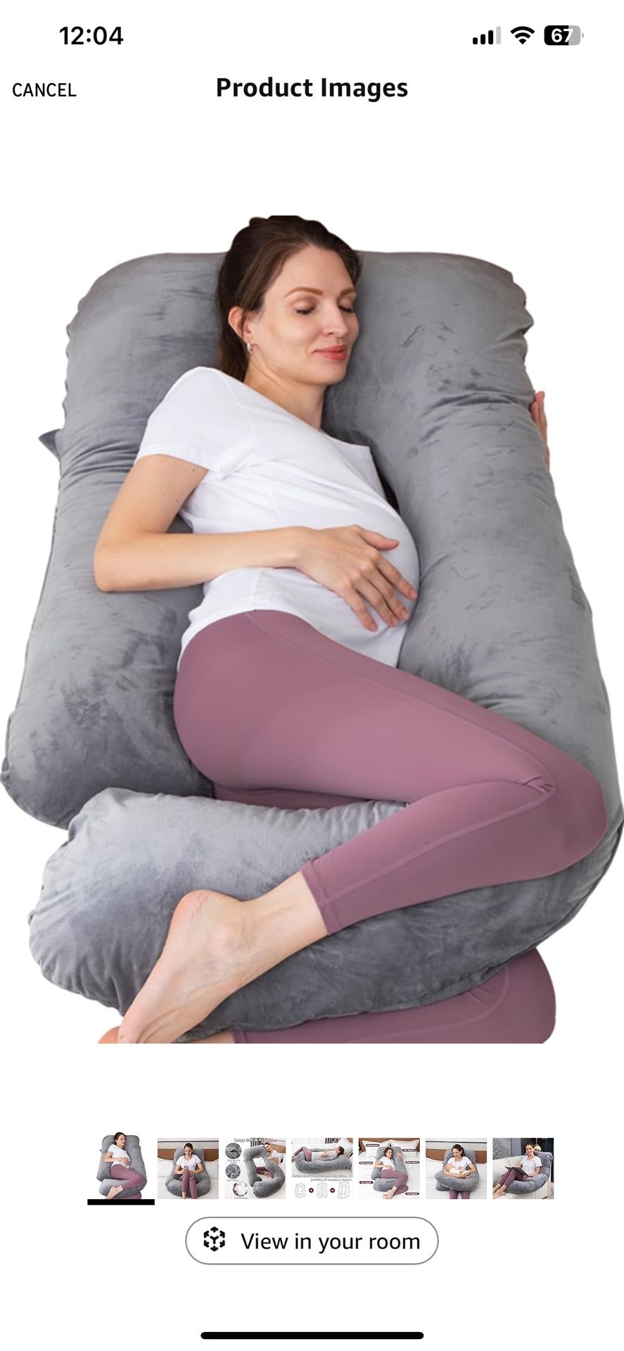 Nursing Body Pillow
