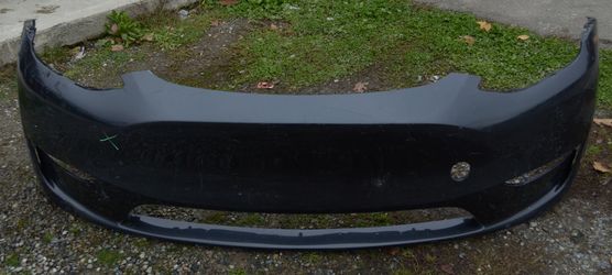 USED REF#U0343 || 2020-2023 TESLA MODEL Y || FRONT BUMPER COVER ONLY 