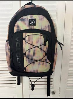 VOLCOM WEESTONE BACKPACK, YELLOW PORTAL DYE NEW