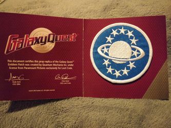 Galaxy Quest Emblem Patch