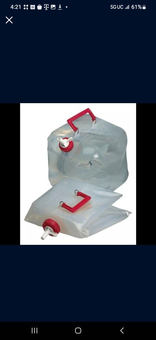 Collapsible 5 Gallon Water Jug