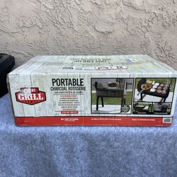 Expert Grill Charcoal Portable Rotisserie BBQ Grill