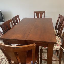Countertop dining table with room for 6! Great for entertaining. Originally $799, now $100
