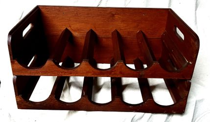Stackable Wood Wine Racks