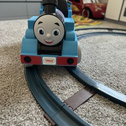 power wheels thomas the train with track ride-on