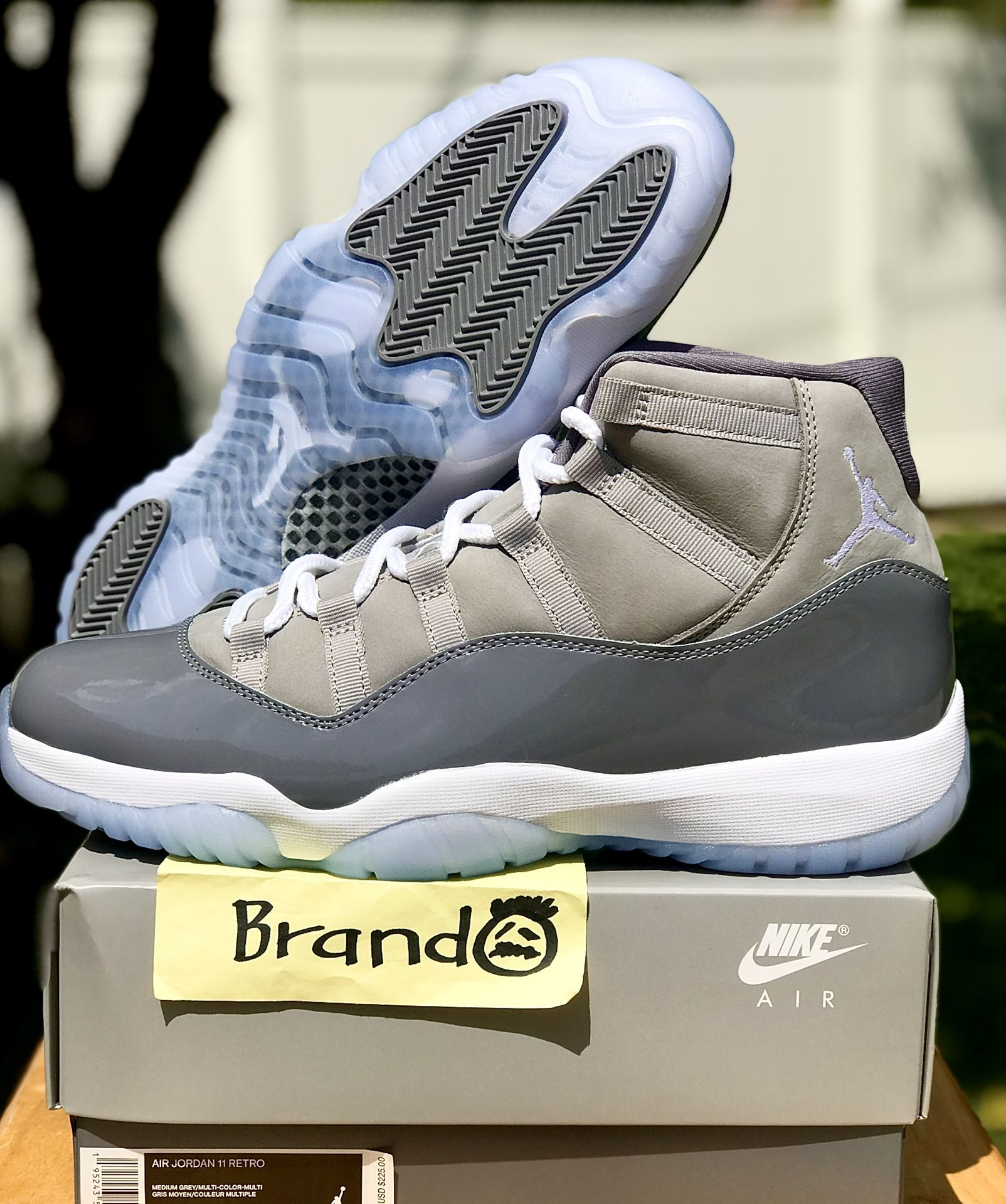 Air Jordan 11 Retro Cool Grey - Size 9 Men