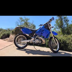 STREET LEFAL YZ250 dual sport PLATED
