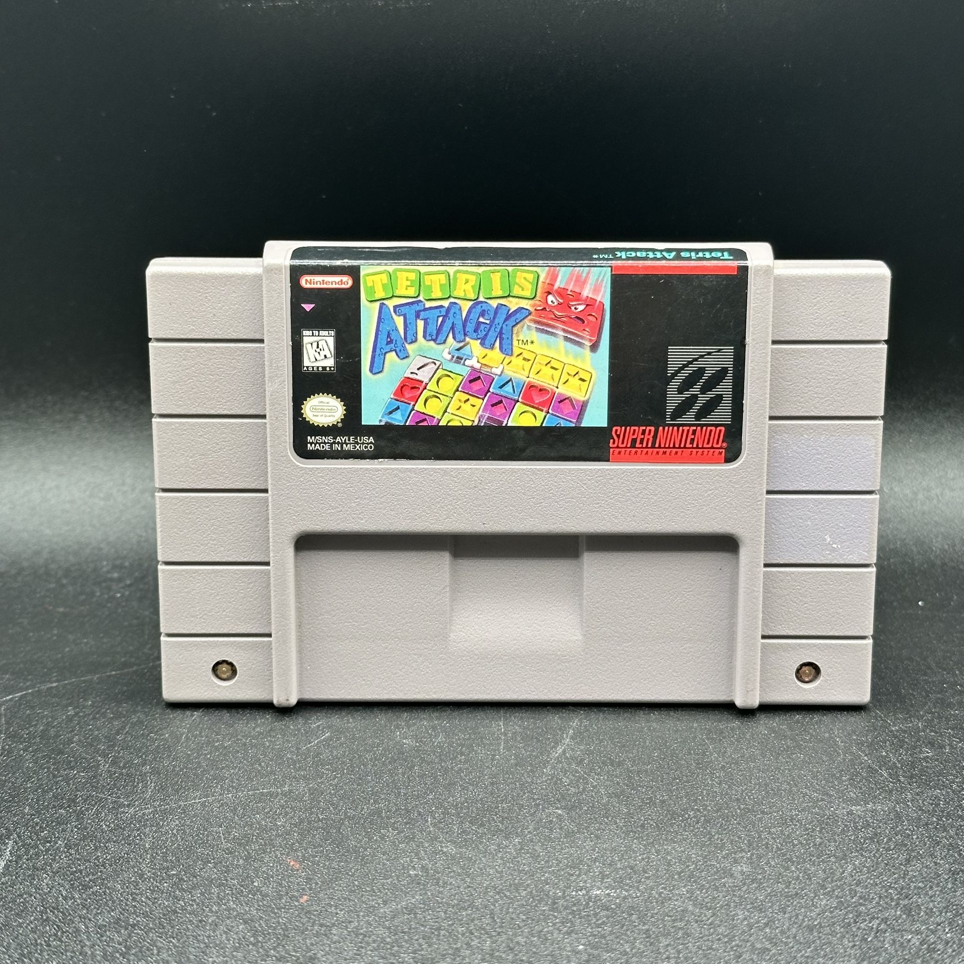 Tetris Attack Super Nintendo