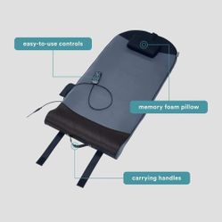 Body Flex Back Stretching Mat with Heat