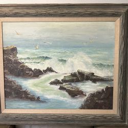 Seascape Painting by Lenore Beran for Sale