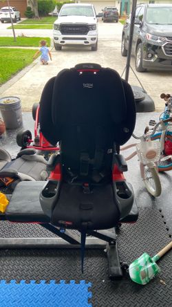 Britax Booster seat with harness belt